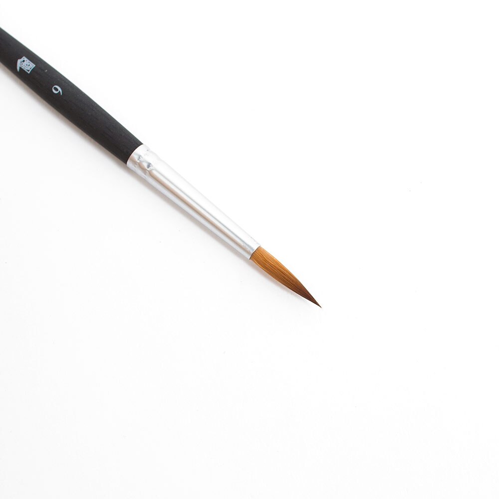 Princeton, Brushes, Art & School, Elite, Synthetic, Kolinsky Sable, Watercolor, 105319, Round, 6
